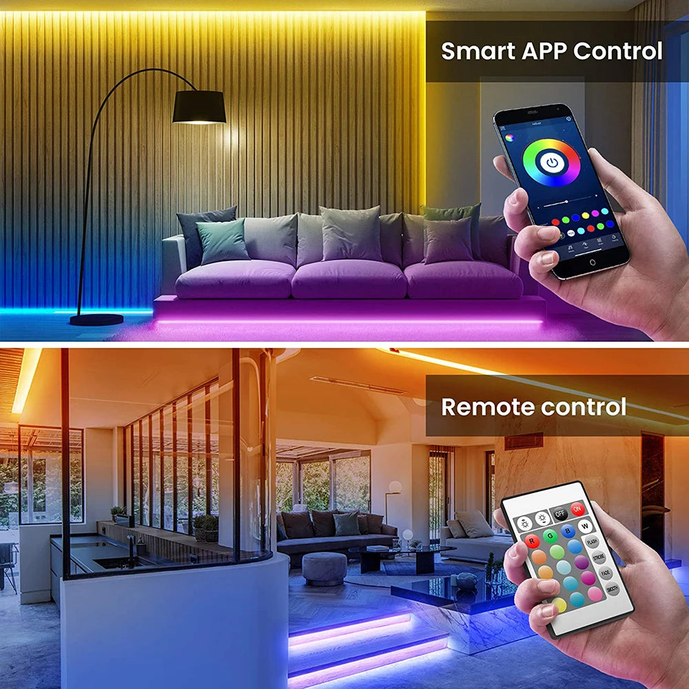 USB RGB LED Strip Light – TV & Desk Backlight