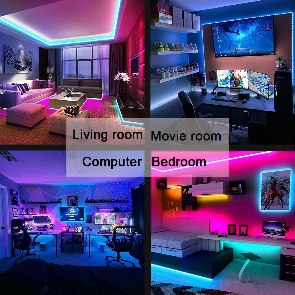 USB RGB LED Strip Light – TV & Desk Backlight