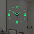 3D Frameless Acrylic DIY Wall Clock – Silent Mechanism