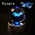 Pokémon 3D Crystal Ball Night Light – Pikachu, Mewtwo & Gengar