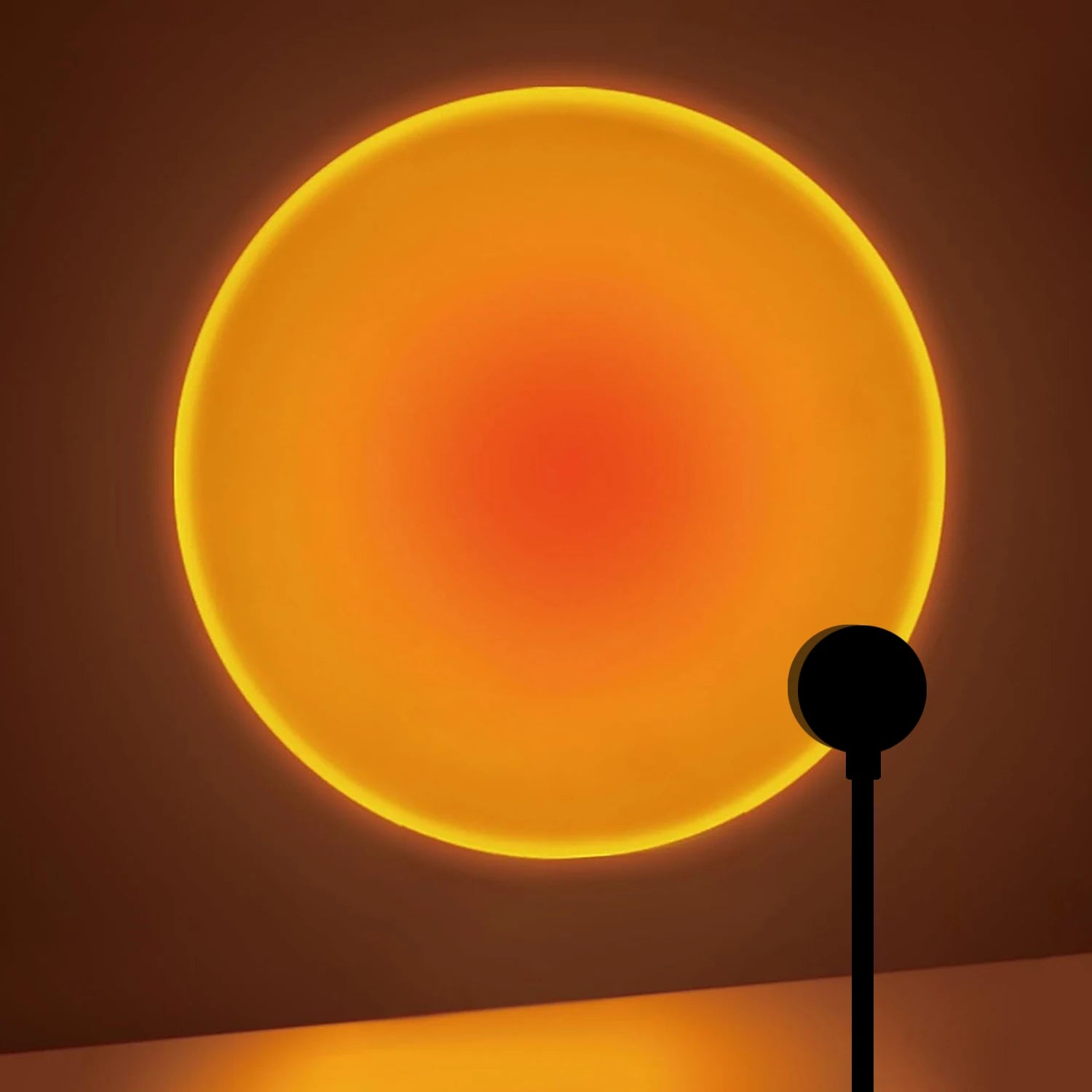 Sunset Projection Lamp – USB Atmosphere Light for Home Décor