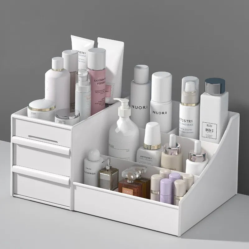 Makeup & Skincare Desktop Storage Box with Drawer