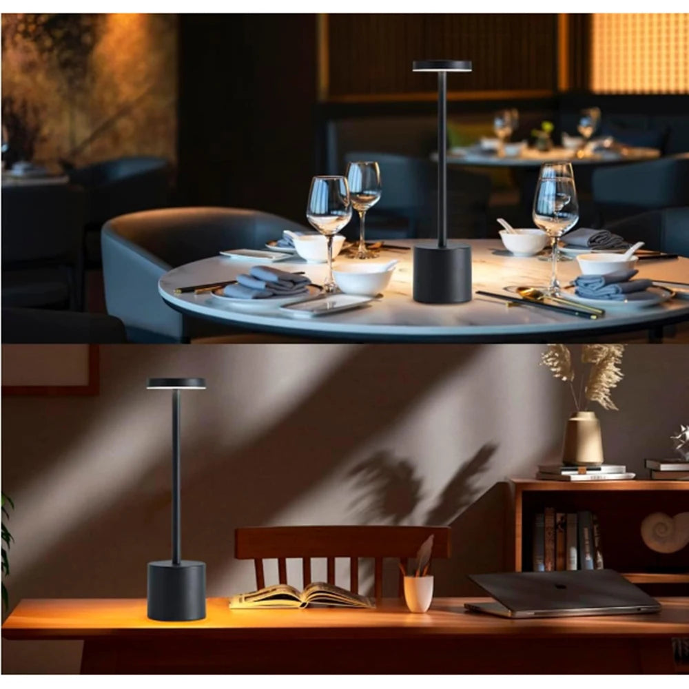Rechargeable Touch Bedside Lamp – 3 Colour Settings