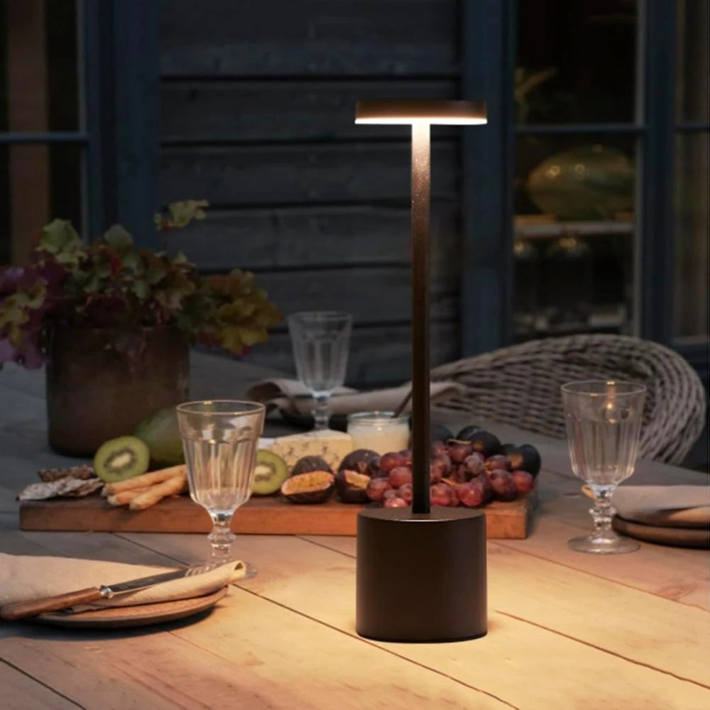 Rechargeable Touch Bedside Lamp – 3 Colour Settings