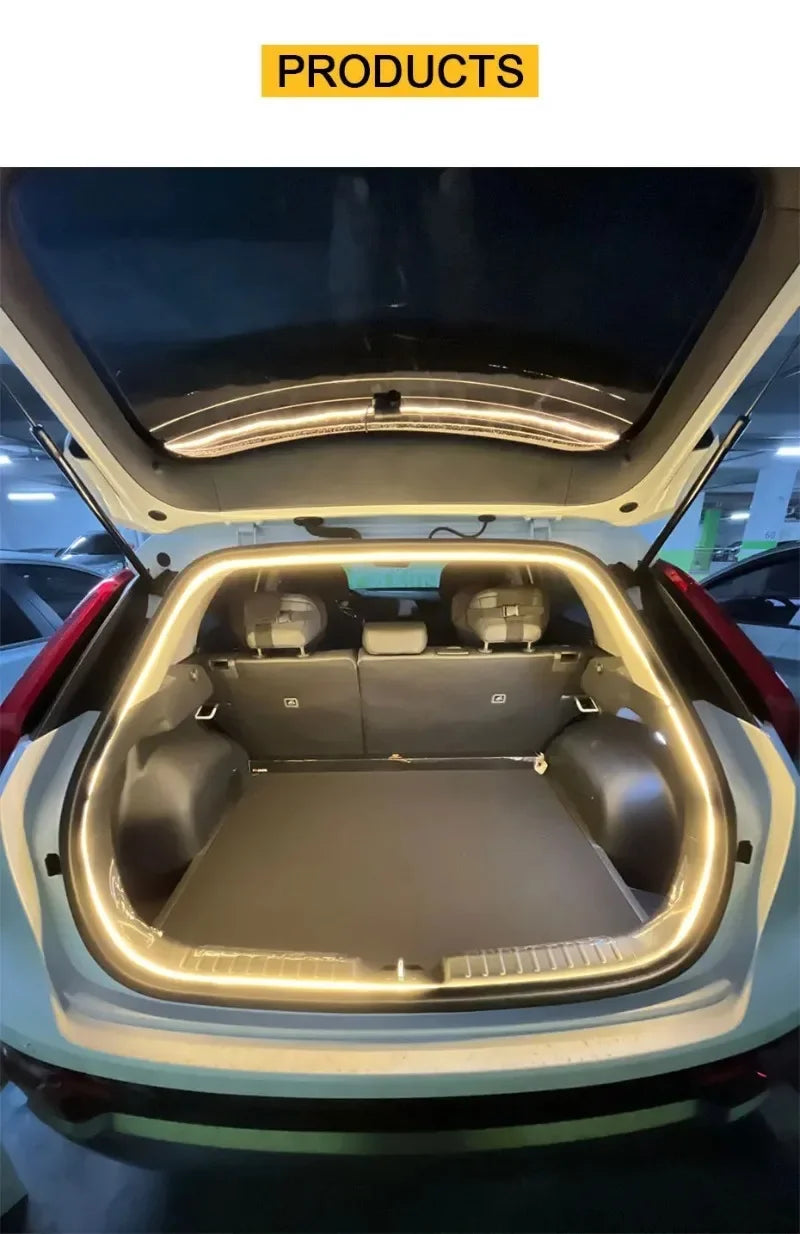 Motion-Sensing Car Boot LED Ambient Light Strip
