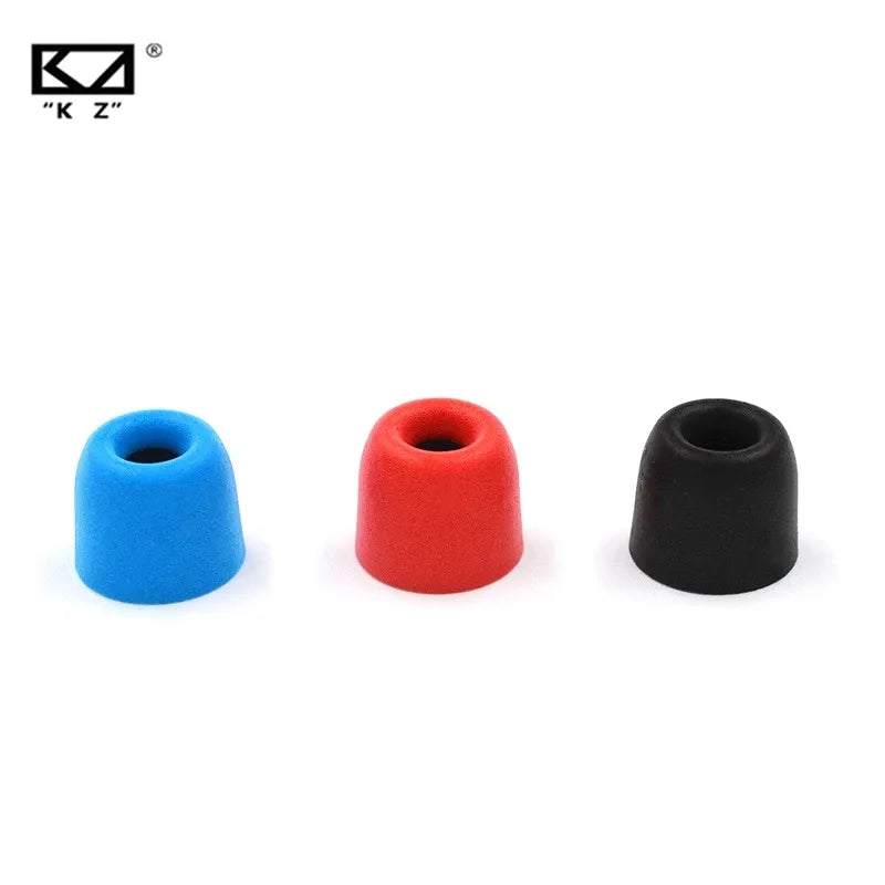 Memory Foam Ear Tips for KZ Earphones – 6 Pack