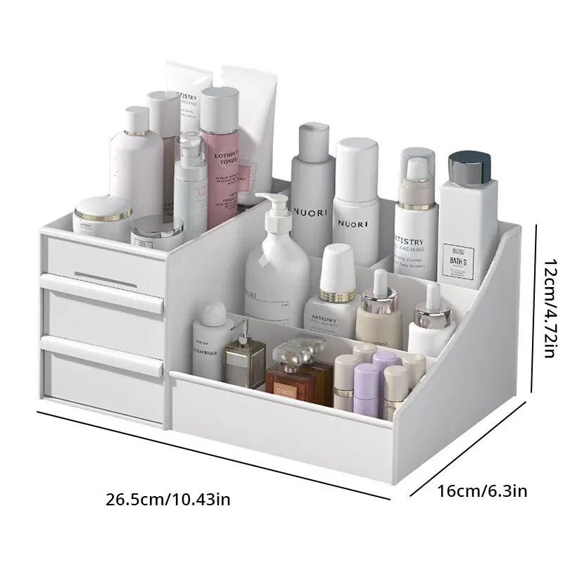 Makeup & Skincare Desktop Storage Box with Drawer