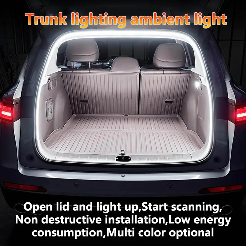 Motion-Sensing Car Boot LED Ambient Light Strip