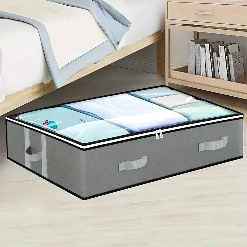 Under-Bed Storage Boxes with Handles – Dustproof (1, 2 or 3 Pack)