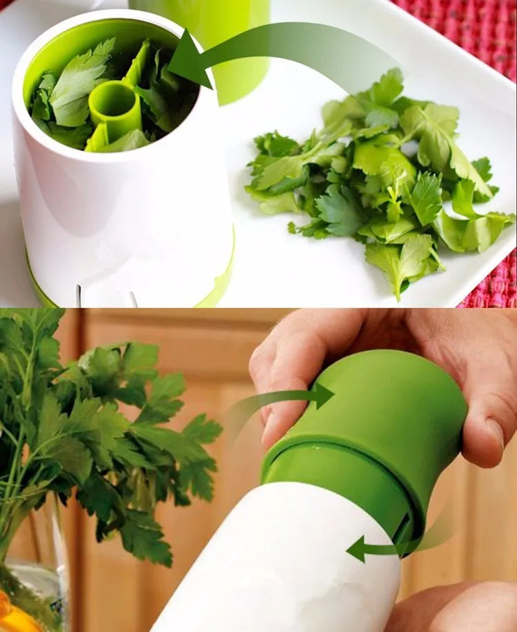 Manual Herb & Spice Mincer – Garlic, Chilli & Coriander Chopper