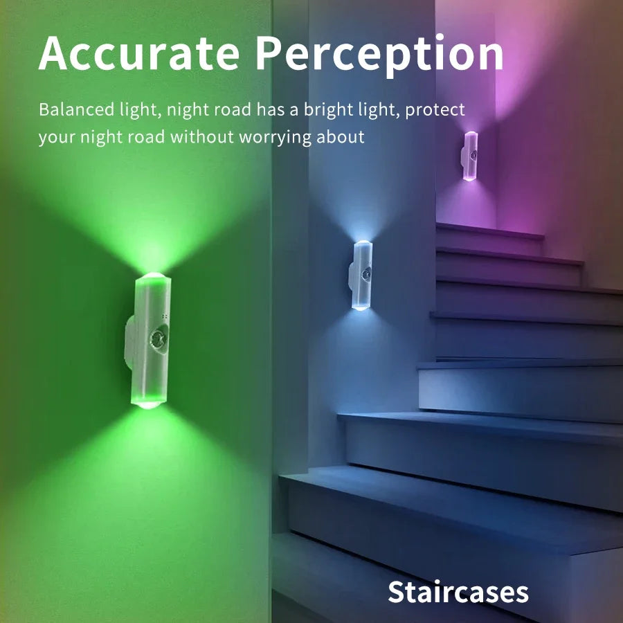 Rechargeable RGB Motion Sensor Wall Night Light