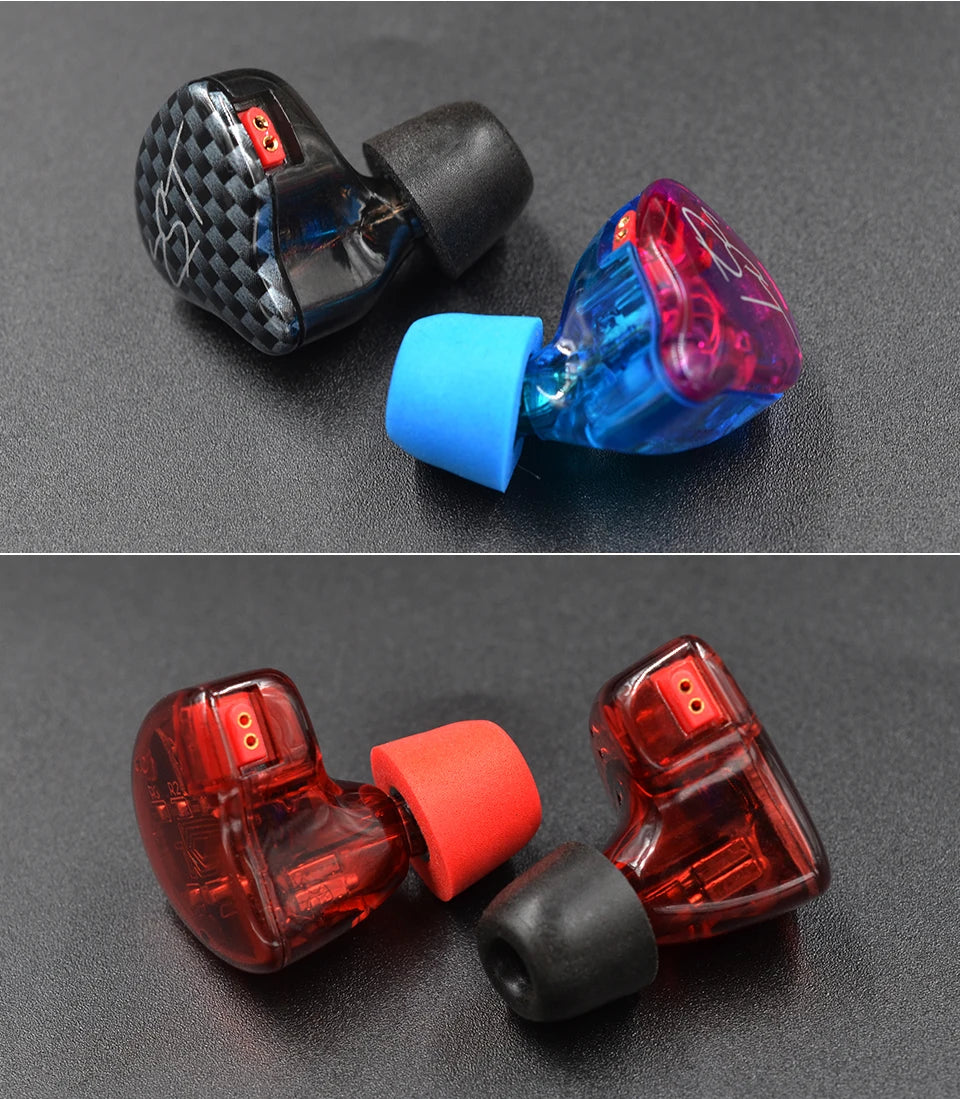 Memory Foam Ear Tips for KZ Earphones – 6 Pack