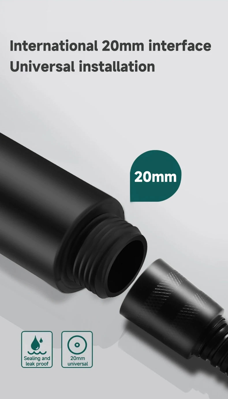 High-Pressure Multifunction Shower Head with 5 Spray Settings
