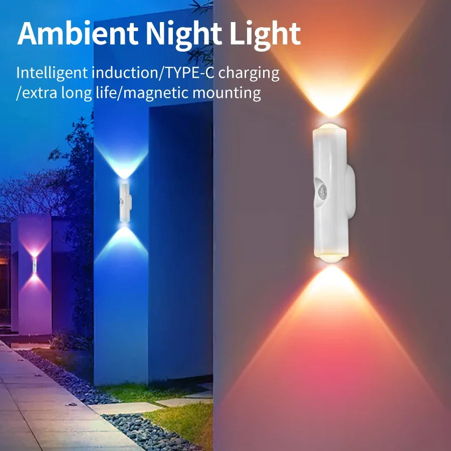 Rechargeable RGB Motion Sensor Wall Night Light