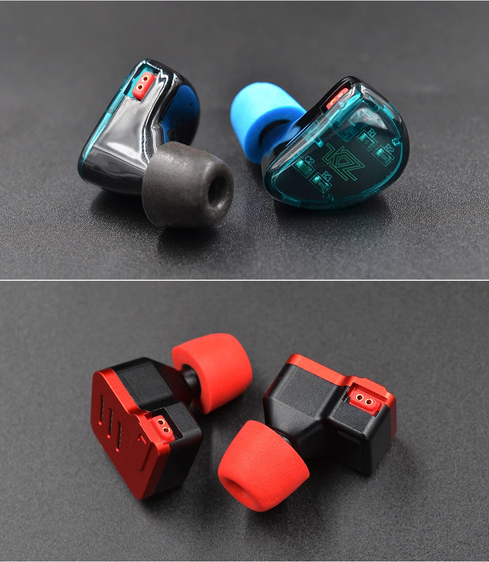Memory Foam Ear Tips for KZ Earphones – 6 Pack